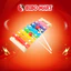 Đồ Chơi Đàn Xylophone 8 Nốt Cho Bé Đồ Chơi Âm Nhạc Giúp Bé Phát Triển Trí Não - Bibomart