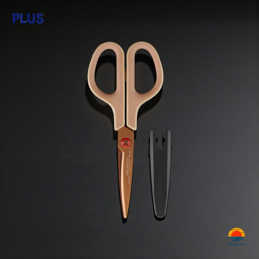 PLUS Fit Cut Curve Keo Cat Premium Titanium/Mau Retro Gioi Han/Luoi Khong Dinh Keo/3 Mau