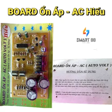 SMART88- Mạch Ổn Áp Tự Động AC AUTO VOLT Lioa - Bo Ổn Áp Hiếu 220V Ổn Định Điện Áp Dành Cho Gia Dụng