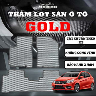 Thảm lót sàn ô tô Honda Brio TH Accessories cắt chuẩn form xe dễ dàng vệ sinh không ẩm mốc (full bộ có cốp)