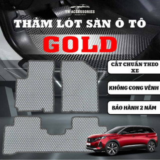 Thảm lót sàn ô tô Peugeot 5008 TH Accessories cắt chuẩn form xe dễ dàng vệ sinh không ẩm mốc (full bộ có cốp)