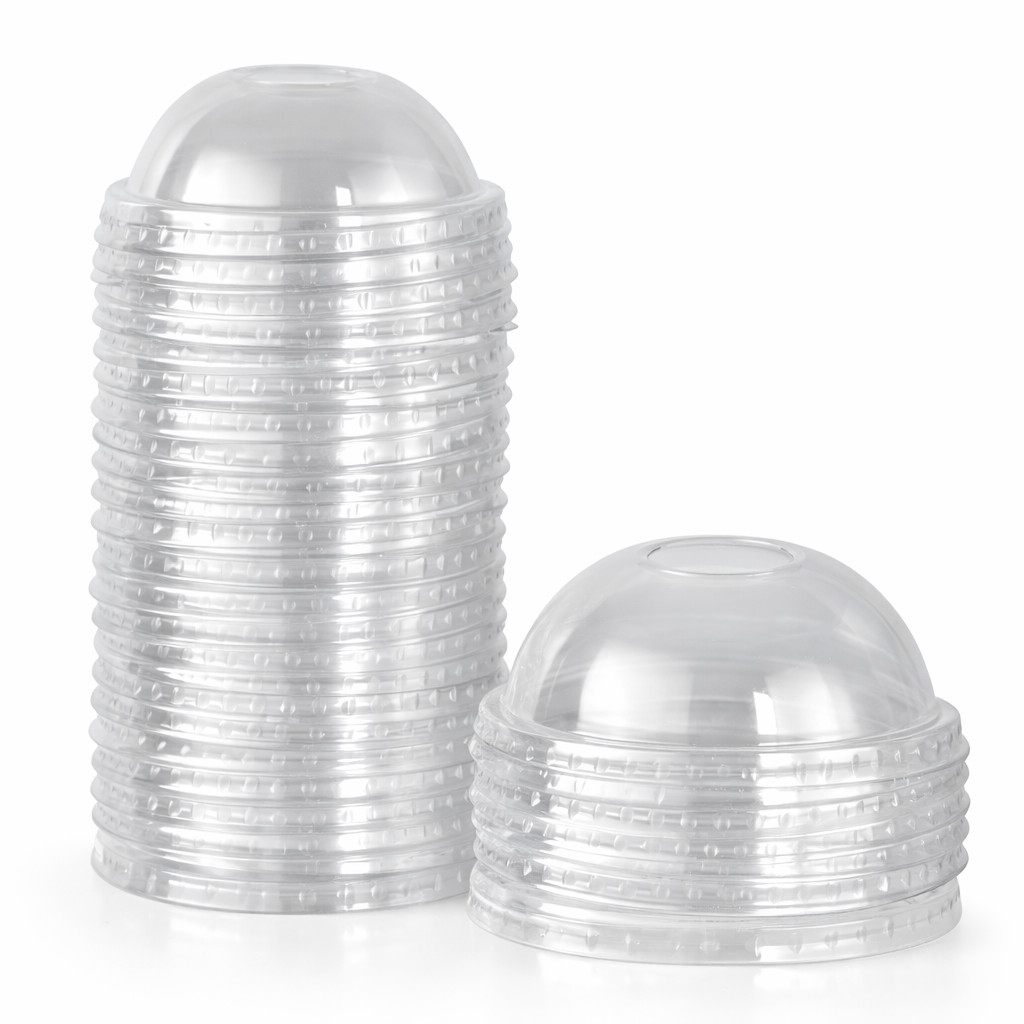 Set 50 Ly Pet Và Nắp Cầu (400ml, 500ml, 700ml và phi 90, phi 95) Tiện Lợi An Toàn Vệ Sinh