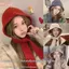 HFSHY Balaclava Bonnet Nữ - Skullies Beanie Dệt Kim Giữ ấm, Perfect Cho Mùa Đông