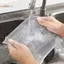 TRTR Dây Thép Khăn Trải Đĩa Khăn Lau Dầu Chống sti Bếp Nồi Chảo Món Ăn Cà Phê Vết Bẩn Khăn Lau Khăn Ăn VN