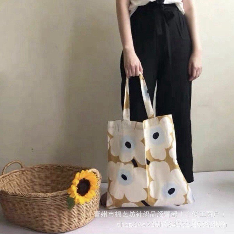[Aria-G1] Túi mua sắm di động một vai phong cách mới dành cho nữ dung tích lớn thân thiện với môi trường