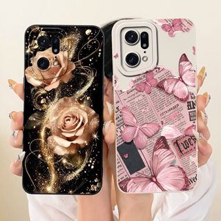 Dành Cho OPPO Find X5 Ốp Lưng CPH2307 Hoa Phổ Biến Silicon Mềm Bảo Vệ Camera Cho OPPO Find X5 Pro CPH2305 FindX5 X5Pro Vỏ