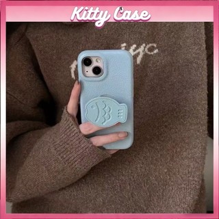 Bộ Đỡ Điện Thoại Hình Cá Anime Cho iPhone 11/12/13/XR/14/15/16/17/7/XR Pro Max, Ốp Lưng Điện Thoại Da Mềm Bao Lại Vòng