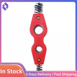Bàn chải làm sạch ống đồng, chỉ bàn chải dây thép không gỉ, để lắp đặt hệ thống nước, hàn, ống đồng