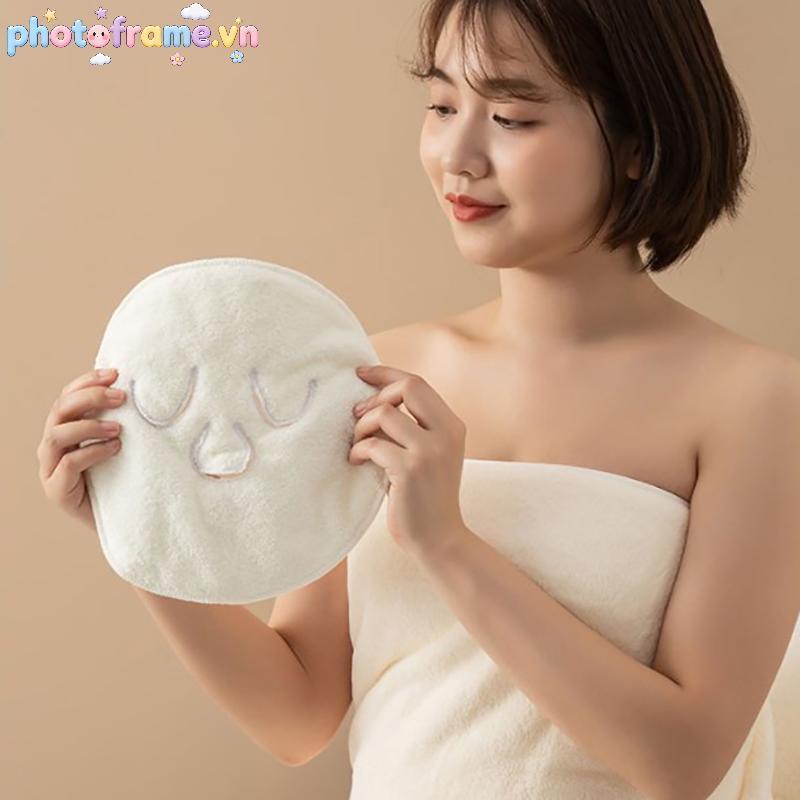 Khung ảnh Khăn nóng tái sử dụng Mặt nạ Quản lý da Mặt nạ làm đẹp hơi nước nóng lạnh Hộ gia đình Khăn rửa mặt thẩm mỹ Dụng cụ chăm sóc da VN