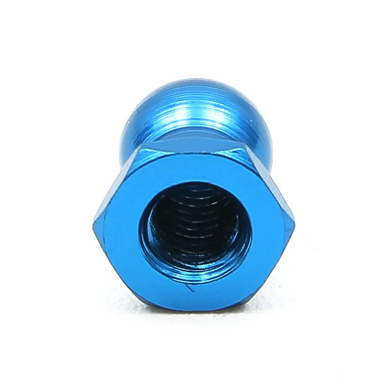 10 Chiếc 5 Mm Hợp Kim Nhôm Bóng Đầu Đai Ốc 53640 Cho Tamiya RC Xe Nâng Cấp Phần Phụ Kiện