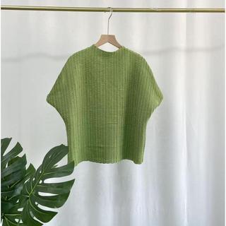 Áo thun nữ tay ngắn Miyake mỏng mát, phong cách xếp ly thời trang cho mùa hè