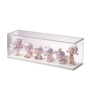 Pop Mart Màu Trơn Bí Ẩn Hộp Bảo Quản Hiển Thị Đứng Acrylic Hộp Hiển Thị Chống Bụi Tủ Hình Để Bàn Hộp Bảo Quản 26.3.1 2XZJ