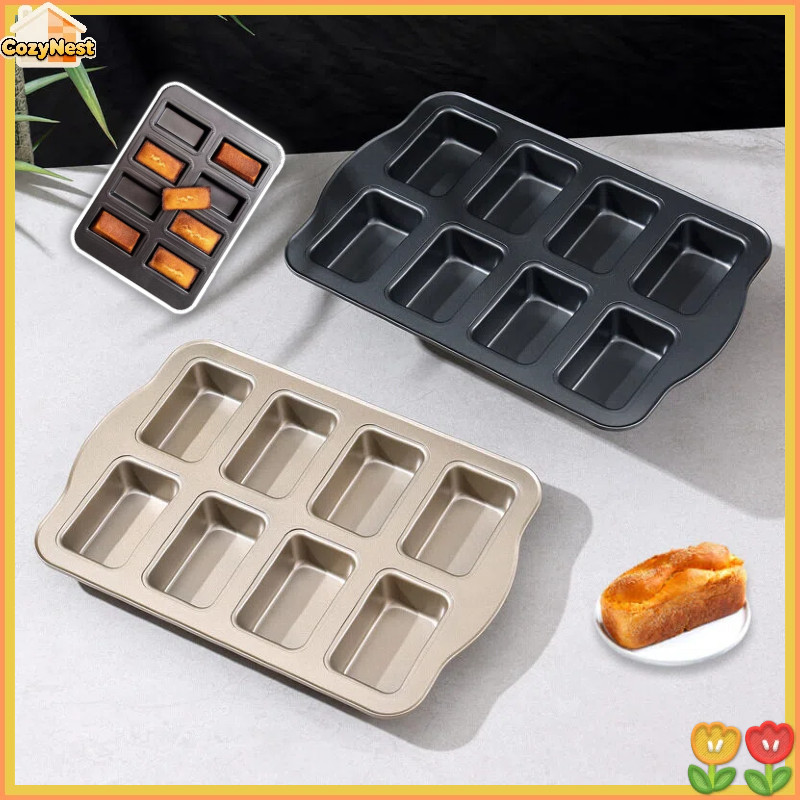 Khuôn Nướng 8 Ô Chống Dính Cao Cấp – Chất Liệu Thép Carbon An Toàn, Dễ Lau Chùi, Chịu Nhiệt Cao
