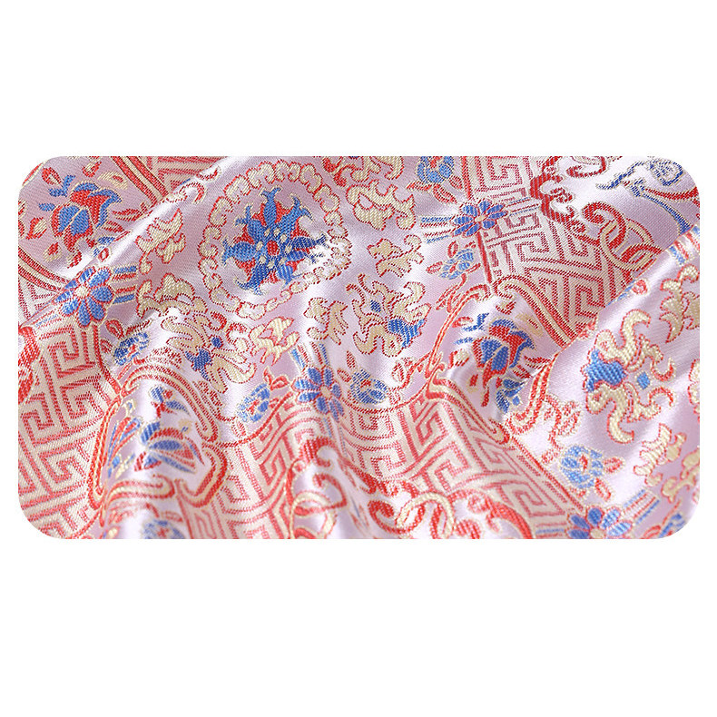 50x150cm Phong Cách Dân Tộc Thổ Cẩm Vải Satin Jacquard Lụa Satin Trang Trí Trung Quốc Cổ Trang Phục Hanfu Váy Ngựa Quần Áo