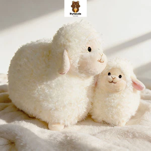 Rytanda Mô Phỏng Dễ Thương Cừu Sang Trọng Đồ Chơi Cho Trẻ Em Bé Trai Bé Gái Gối Cừu Mềm Động Vật Sang Trọng Trẻ Em Bạn Gái Giáng Sinh Sinh Sinh Nhật Trao Đổi Quà Tặng Năm Mới Trang Trí Nhồi Bông Sang Trọng