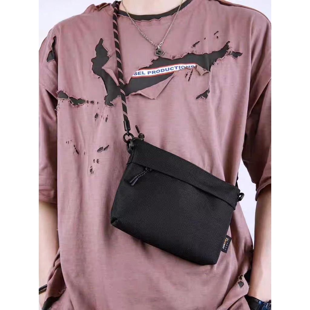 Túi đeo chéo một vai Nylon đạn đạo phong cách mới Unisex All-Match Outdoor Me