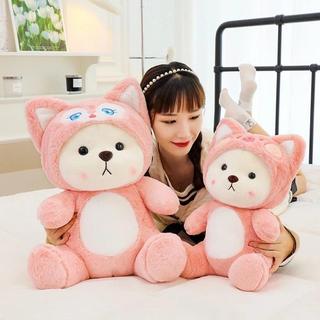 Gấu Bông Lena Cosplay Cute 30–60cm | Thú Nhồi Bông Lena Lotso, Stitch, Capybara, Ôm Ngủ & Quà Tặng
