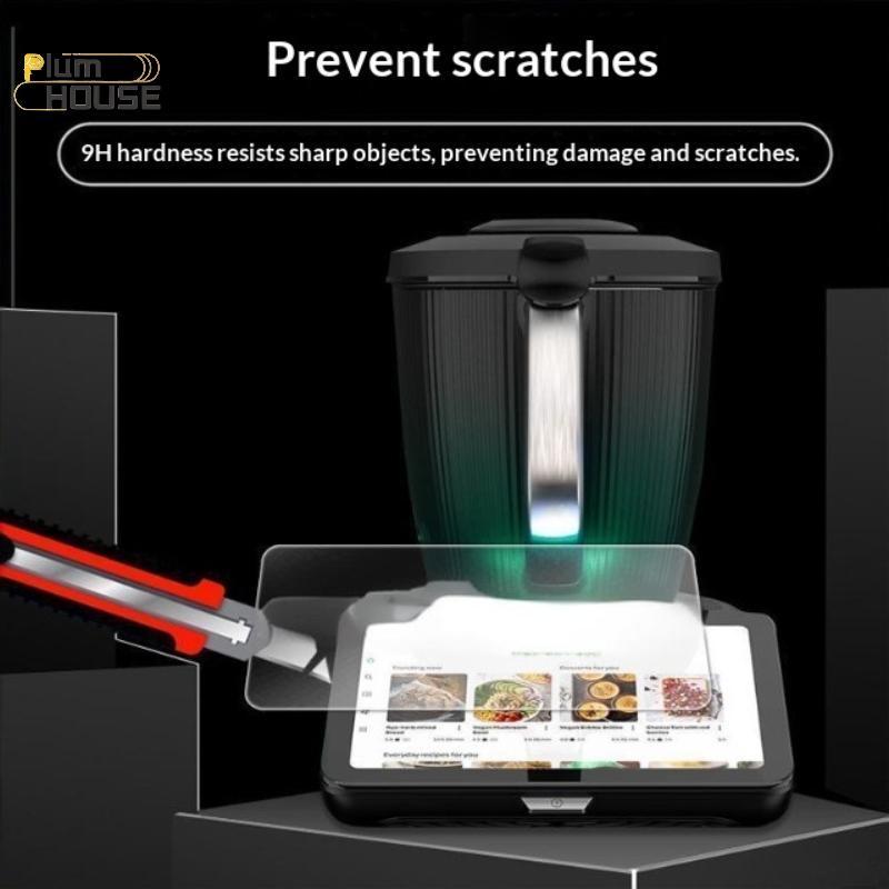 PlumHOUSE Kính Cường Lực Bảo Vệ Màn Hình Cho Thermomix TM7 Chống Trầy Xước Chống Vân Tay Cao Kính Trong Suốt Phụ Kiện Trộn VN