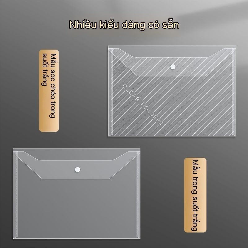 Túi đựng tài liệu A4, túi lưu trữ tài liệu, bộ túi đựng văn phòng, túi đựng hồ sơ, hộp đựng tài liệu