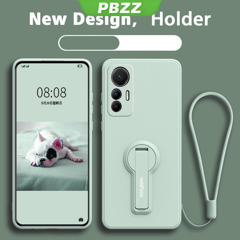 ốp lưng Ốp điện thoại Xiaomi 12 Lite 5g Xiaomi 12t Xiaomi 12 Pro 5g Ốp mềm Ốp chống sốc mịn bảo vệ silicon lỏng thiết kế mới 360 ° với giá đỡ ytxzzj01 đẹp viền vuông cute