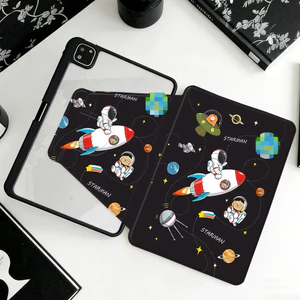 Ốp lưng máy tính bảng cho ipad M4 2024 pro11 thế hệ thứ 10 Gen7 Gen8 Gen9 Air4 / 5 Gen5 / 6 A17 Pro M2 / M3 2025 gen11 A16 air11 / 13inch Air6 / Air7 pro12,9 Mini6 / 7 Vỏ máy tính bảng xoay 360 độ