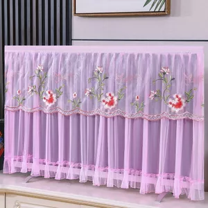 SANCHENGBY13 TV TV LCD Mới Siêu Mỏng Chống Bụi Bao Chống Bụi Boot Không Pick-Up Để Bàn Treo Cong Đa Năng