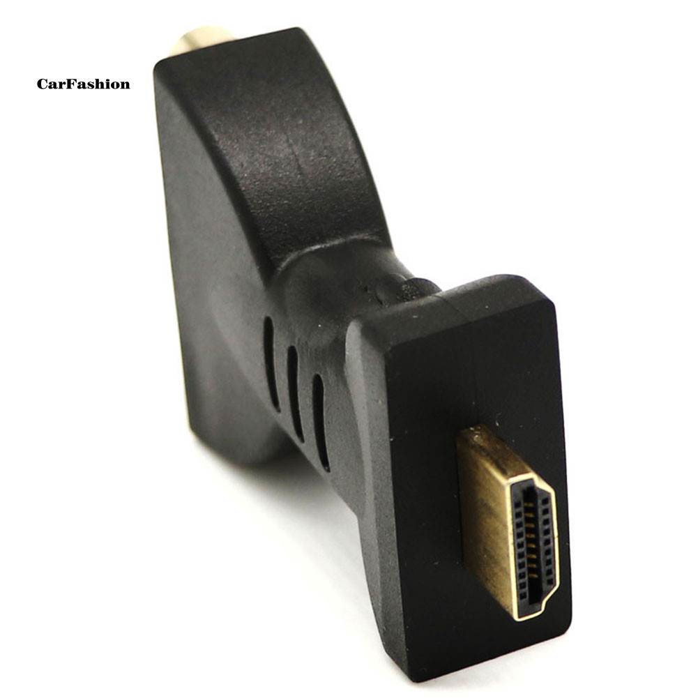 < CarFashion > Bộ chuyển đổi Video âm thanh AV tổng hợp từ nam sang 3 RCA cho TV