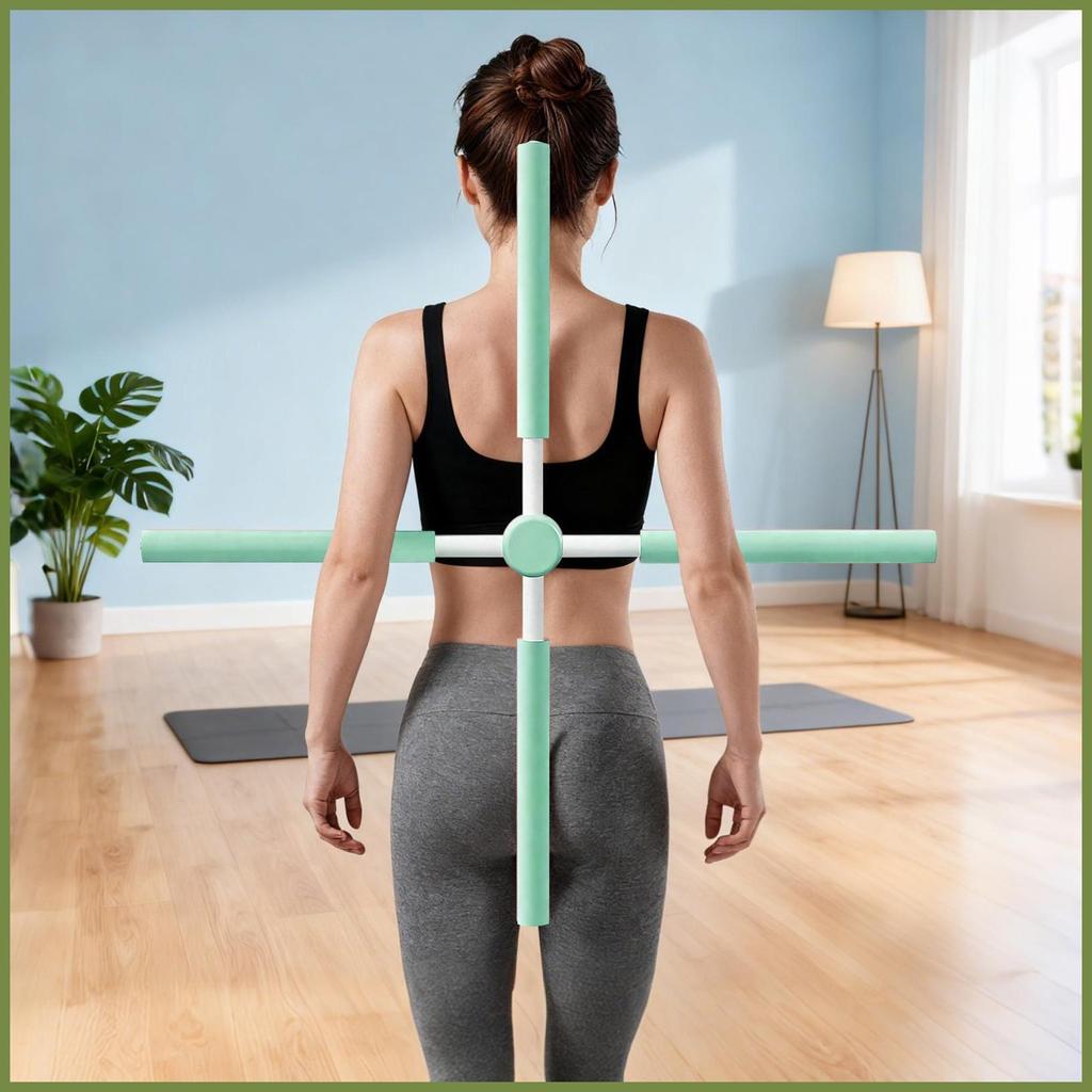 Yoga Stick Back Straightener Tư thế Corrector Hunchback và Neck Hump Correction Tool để sử dụng hàng ngày Ngồi kouvn