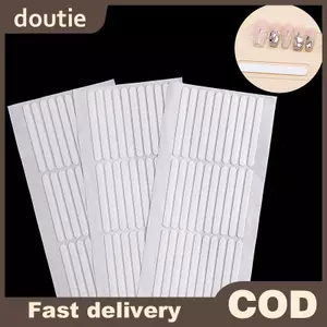 Doutie 300 Cái / 10 Tờ Kệ Trưng Bày Hai Mặt Đầu Móng Tay Tự Dính Có Thể Tháo Rời Móng Tay Nghệ Thuật Trưng Bày Đứng Stiers VN