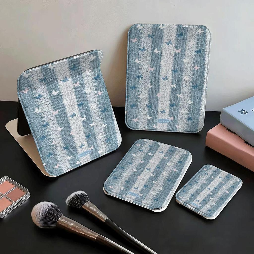 Màu xanh nhạt vân ngang Gươxanh phẳxanh gấp gọn Makeup đẹp, dễ maxanh