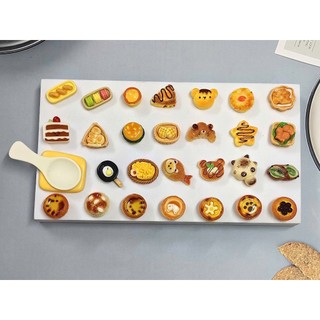 Set Charm Đồ Ăn Cute Kawaii Mini – Charm Bánh Kẹo Trà Sữa Pizza Hamburger Phụ Kiện Trang Trí Dép Dép Sục