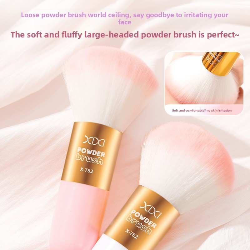XIXI X782 Cọ Phủ Phấn Lông Mềm, Cọ Trang Điểm Tán Phấn Mịn, Dễ Blend, Nhẹ Nhàng Cho Người Mới