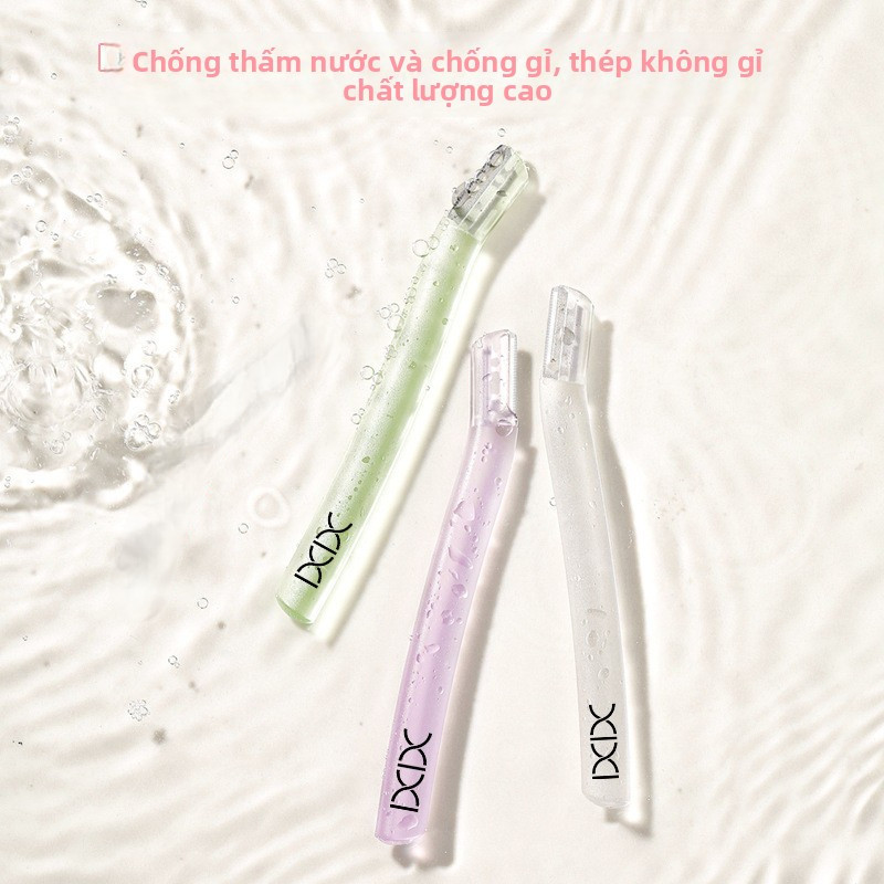XIXI GJ128 Dao Cạo Lông Mày Mini, Lưỡi Thép Không Gỉ, An Toàn, Dễ Dùng Cho Người Mới