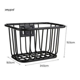 Giỏ xe đạp OMG dung tích lớn, chịu lực mạnh, lắp đặt dễ dàng cho trẻ em - bền đẹp thay thế