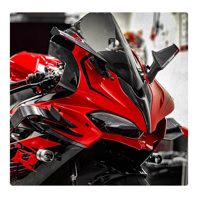 DÀNH CHO KAWASAKI Ninja 400 650 ZX4R ZX10R Xe Máy Cánh Gương Gấp Phía Sau Gương CNC Nhôm Thể Thao Gương Có Thể Điều Chỉnh