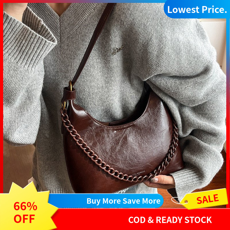Túi Vintage Chất Lượng Cao Cho Nữ 2026 Thời Trang Mới Đa Năng Túi Đeo Ngang Vai Đơn Nách Túi Tote Nhỏ
