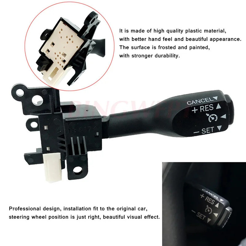 HL 45186-06300-C0 Vỏ Điều Khiển Hành Trình 45186-06300 84632-34011 84632-34017 Công Tắc Vô Lăng Cho Xe Toyota Camry 2.0G 2015-2017