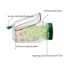 Hộp đựng salad chống rò rỉ phân lớp độc lập miệng rộng di động giữ giòn rau củ dã ngoại ăn sáng