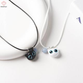 Mặt Dây Chuyền Dạ Quang Hình Mèo Hoạt Hình Dễ Thương, Made from Plastic - Perfect as Jewelry Gift