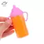 HFTOY 1 Bộ Đồ Chơi Chăm Sóc Cho Bé Bộ Bình Sữa Cho Bé Xe Đẩy Sữa Và Nước Trái Cây Chai Có Núm Vú Giả Đạo Cụ Cho Búp Bê Bé ~