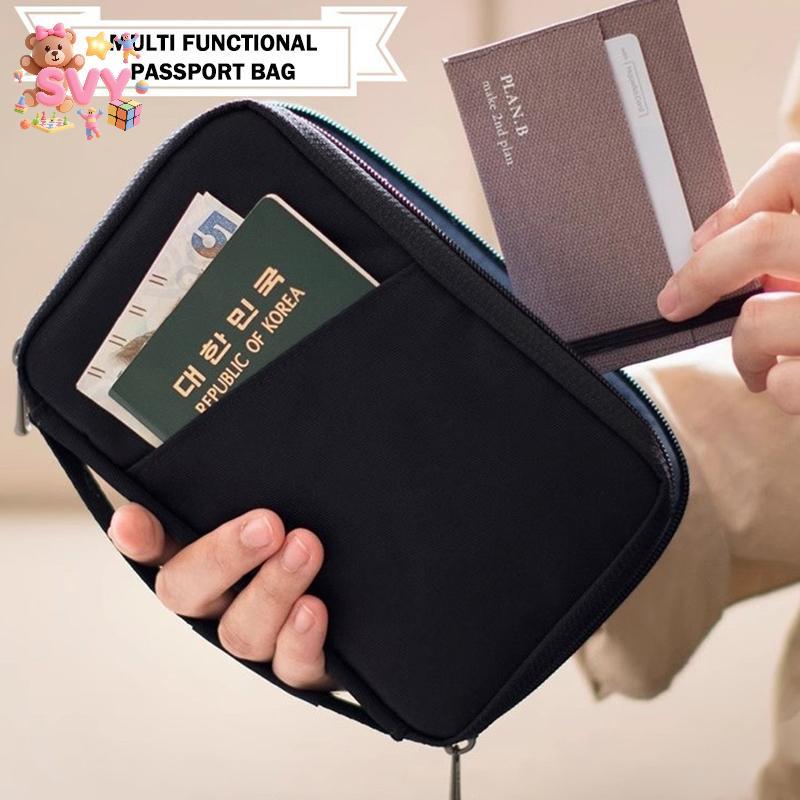[SVY] RFID Bloing Ví đựng hộ chiếu chống nước Hộp đựng gia đình Hộp đựng du lịch cho những cuộc phiêu lưu an toàn
