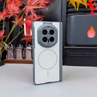 Thích hợp cho Ốp điện thoại oppofindn6 Cảm giác da từ tính oppo find n6 Vỏ mềm silicon toàn diện trục trung tâm song phương