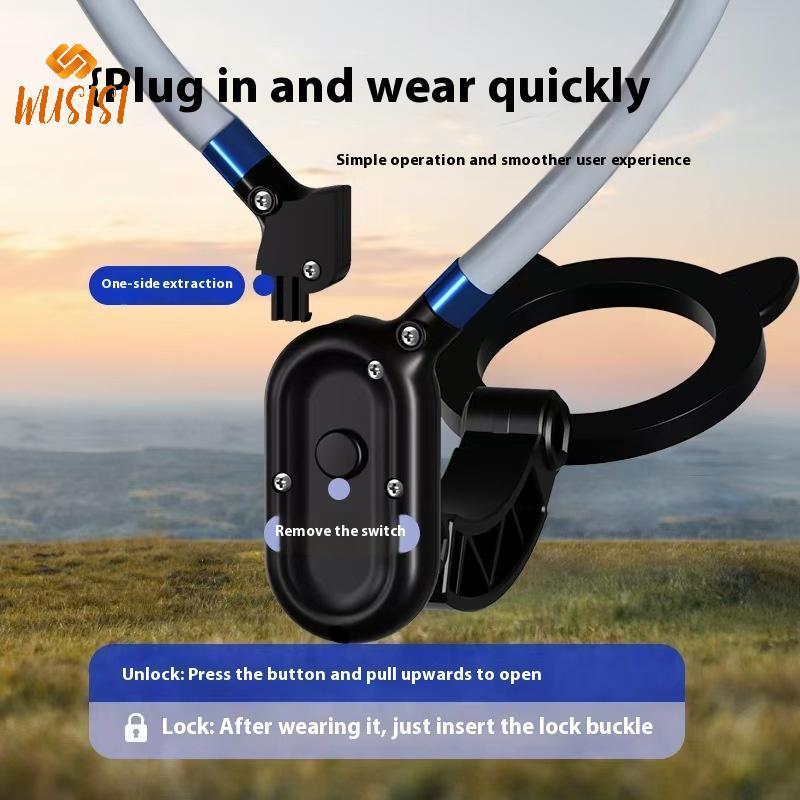 [WUSISI] Giá đỡ từ tính Ne Mount Qui Giá đỡ từ tính Ne Ngực cho điện thoại Phụ kiện điện thoại thông minh MỚI