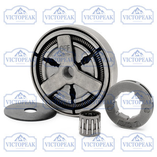 Bộ ly hợp & bánh xích cưa xích 5800 Ly hợp 3 / 8 "Bánh xích 7 cửa 0,058" Bộ phận thay thế máy đo cho dụng cụ điện ngoài trời