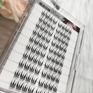 Lông mi giả hình chữ V Thiết kế chữ V Lông mi xoăn tự nhiên bằng sợi tơ để mặc và chụp ảnh hàng ngày