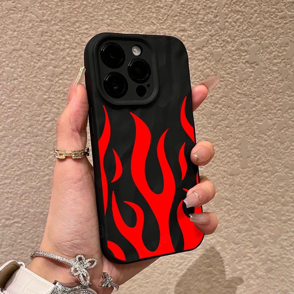 Gỗ đỏ rực phù hợp với vỏ điện thoại iPhone 17/16 Pro, iPhone14/ 13 Pro Max, gập 12/15, vỏ mềm XS XR