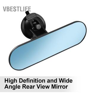 VBESTLIFE Gương chiếu hậu Xe ô tô đa năng Xe tải 360°Nội thất có thể điều chỉnh có cốc hút 220x65mm