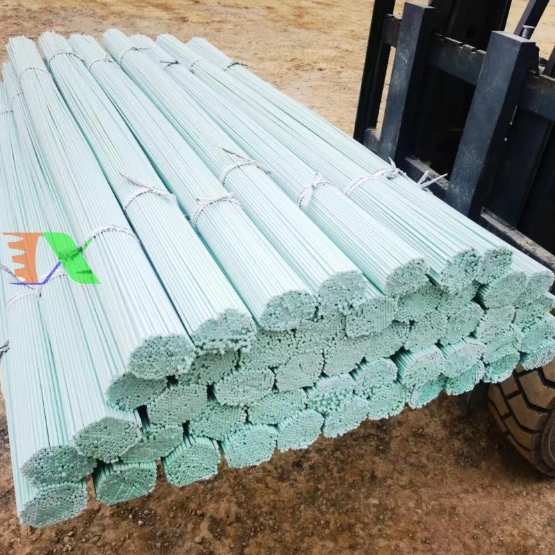 Combo 5 Nan Vòm Sợi Thủy Tinh D5mm - Khung Che Côn Trùng Trồng Rau Sạch, Dẻo Dai Siêu Bền (Tháp Xanh)