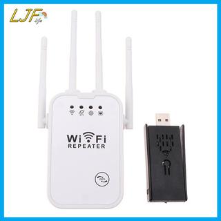 Bộ định tuyến WiFi LJF Bộ tăng cường tín hiệu tầm xa Bộ lặp không dây 300Mbps Bộ khuếch đại mở rộng 2.4G VN