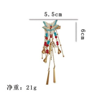 Miếng kẹp tóc tua bướm cao cấp - Phụ kiện tóc sang trọng